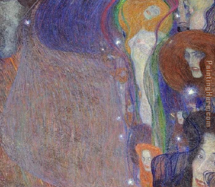 Irrlichter (Will-O'-The Wisps) painting - Gustav Klimt Irrlichter (Will-O'-The Wisps) art painting